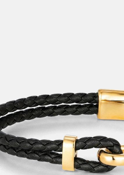 Pulsera de cuero Cinder Crest