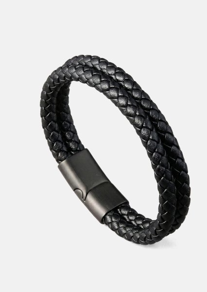 Pulsera de cuero Titan Glint
