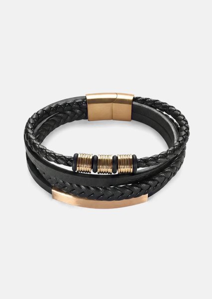 Pulsera de cuero Titan Bond