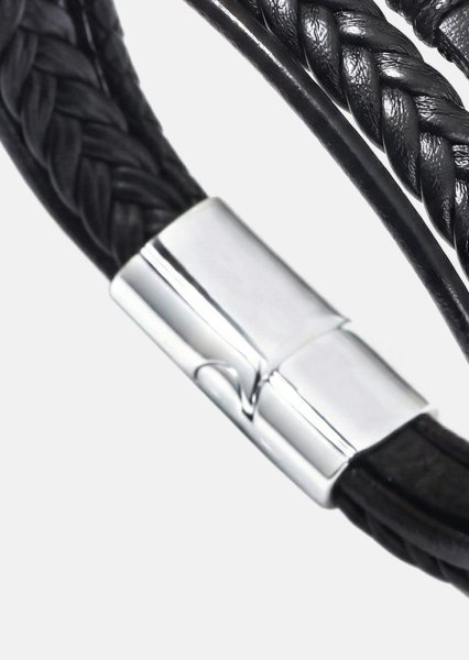 Pulsera de cuero Shadow Spire