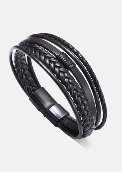 Pulsera de cuero Titan Stride