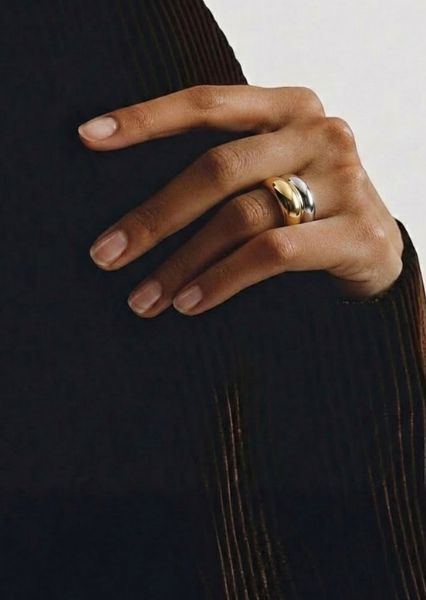 Anillo Elegant - Chapado en oro de 18k