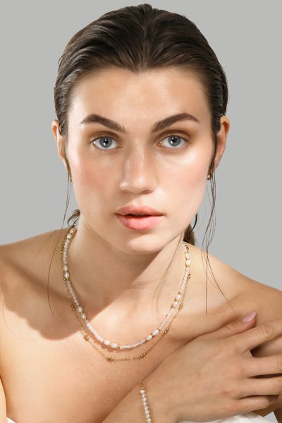 Collar Pearl Harmony – 18k Chapado en oro