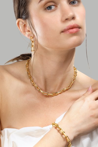 Collar – 18k Chapado en oro