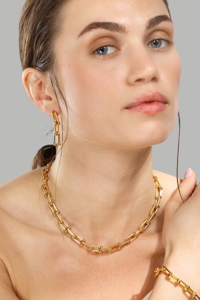 Collar – 18k Chapado en oro