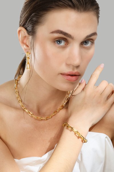 Collar – 18k Chapado en oro