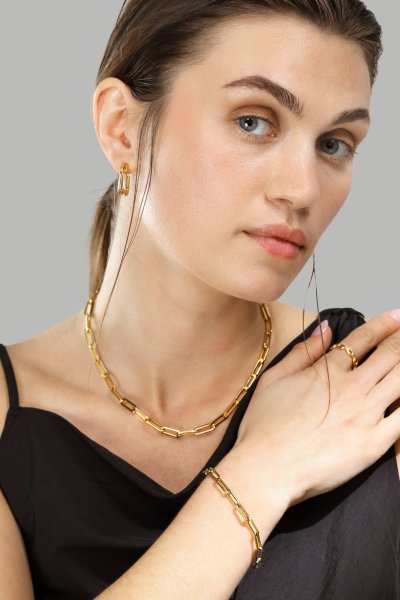 Collar Ella – 18k Chapado en oro