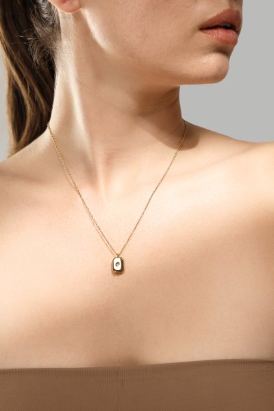 Collar Luna Nova - 18k Chapado en oro