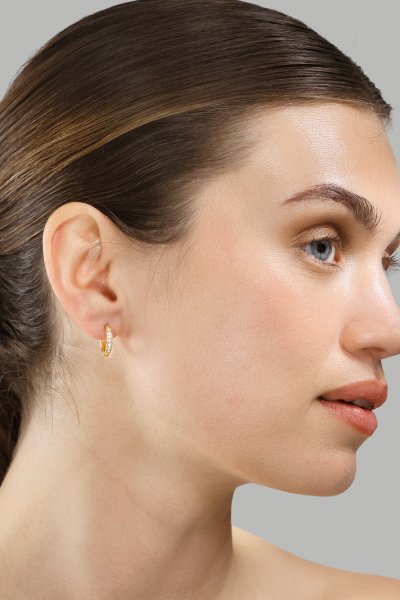 Pendientes Golden Spark – 18k Chapados en oro