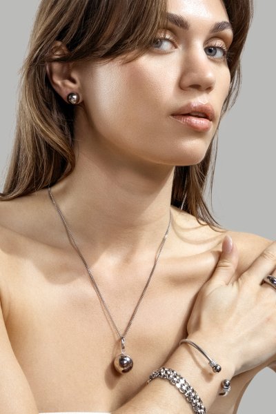 Collar Nova – Chapado en plata