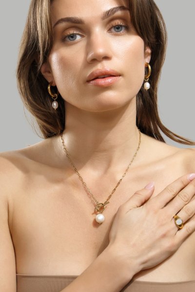 Collar Aurelia - 18k Chapado en oro
