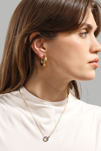 Collar Orbit – Chapado en plata