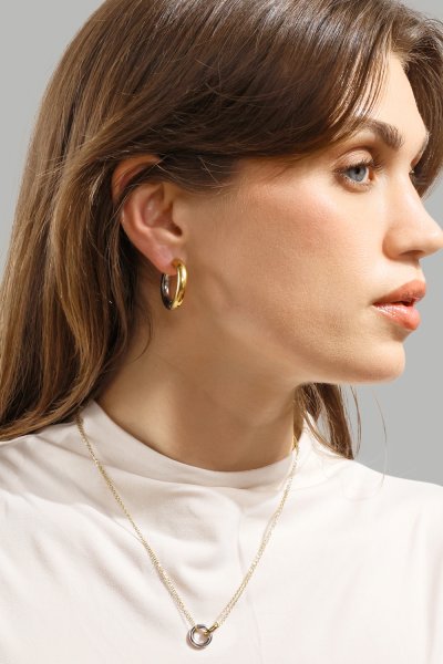 Collar Orbit – Chapado en plata