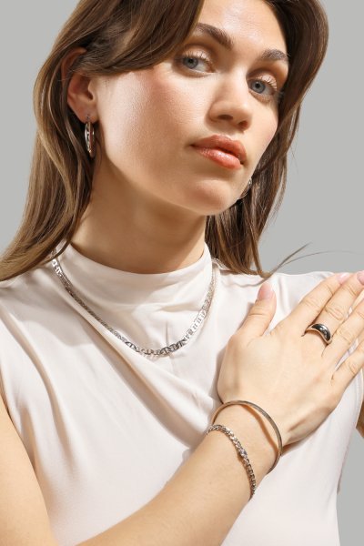 Pulsera Pulse – Chapada en plata