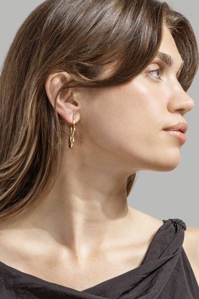 Ondina Anillo - 18k Chapado en oro