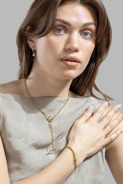 Collar Locka – Chapado en oro de 18k