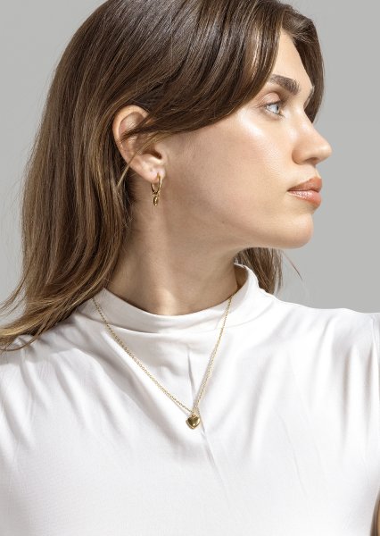 Initial Anillo – 18k Chapado en oro