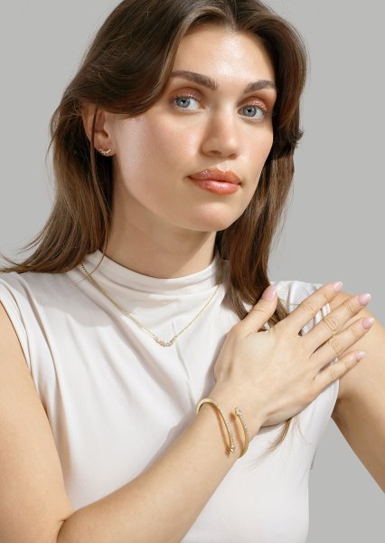 Collar Celestia - 18k Chapado en oro