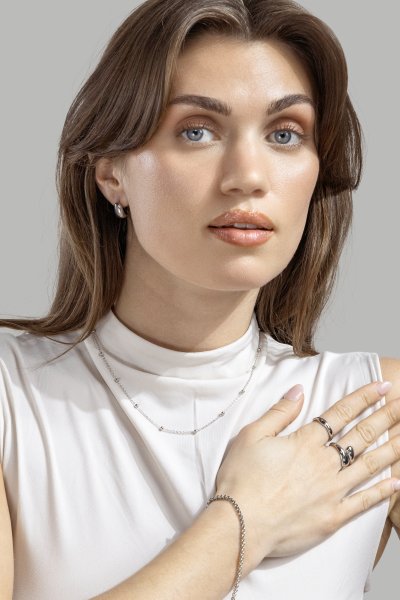 Pulsera Anchor – Chapada en plata