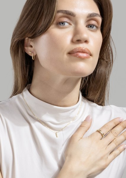 Collar Lumière - 18k Chapado en oro