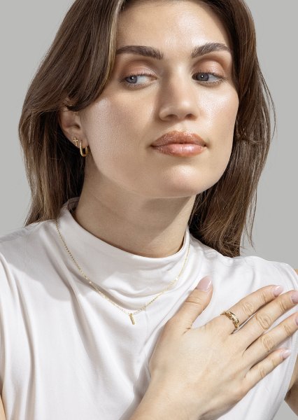 Luminare Pendiente - 18k Chapado en oro