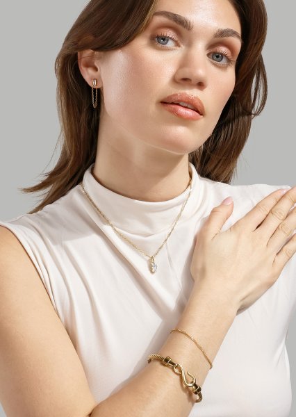 Gleam Collar – 18k Chapado en oro