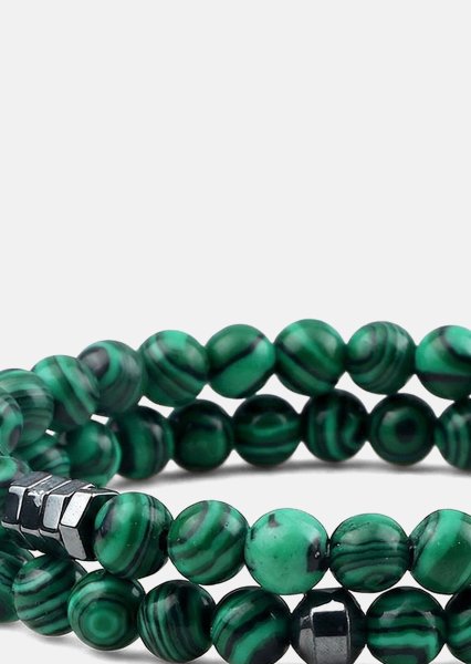 Pulsera de cuentas Verdant Essence