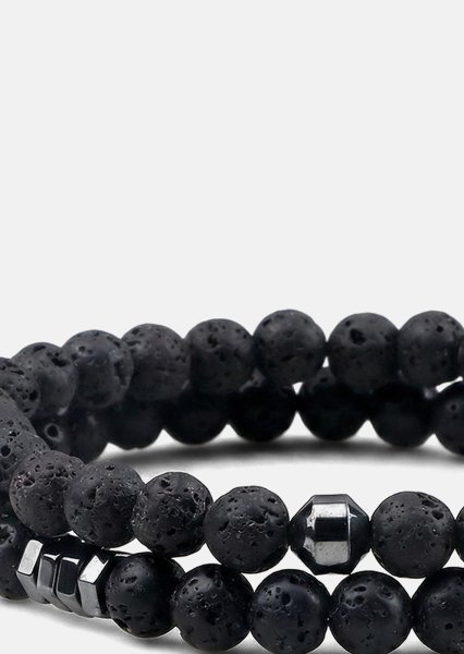 Pulsera de cuentas Onyx Edge
