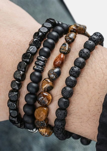 Pulsera de cuentas Granite Realm