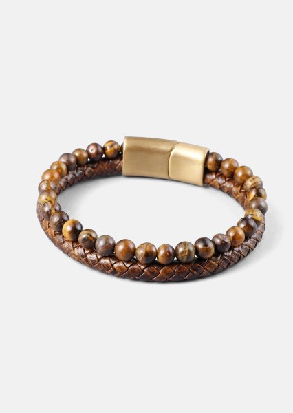 Pulsera de cuero Terra Bond