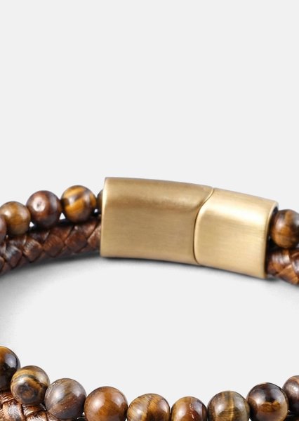 Pulsera de cuero Terra Bond