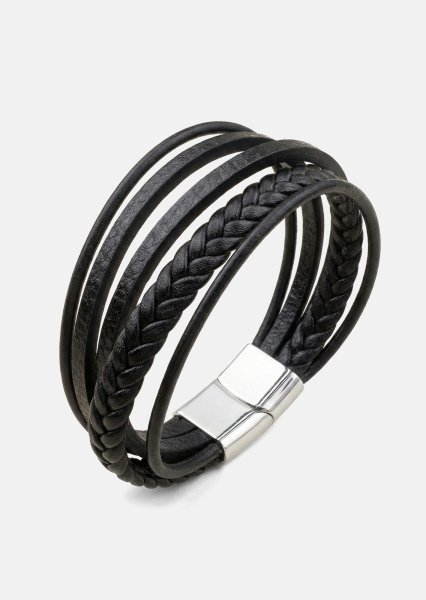 Pulsera de cuero Titan Veil