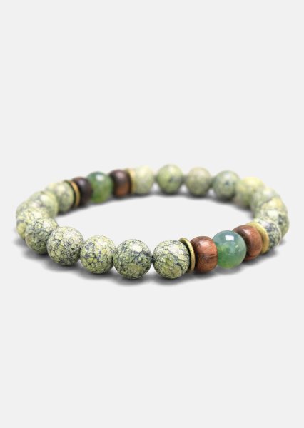 Pulsera de cuentas Verdant Charm