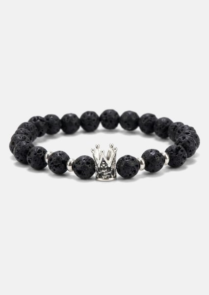 Pulsera de cuentas Lava Crown