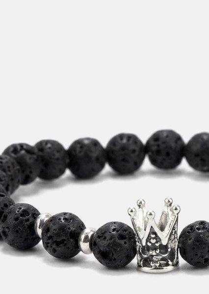 Pulsera de cuentas Lava Crown