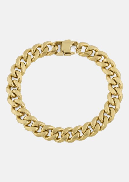 Pulsera Stellar Link - 18k Chapada en oro