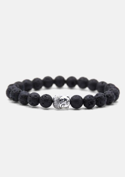 Pulsera de cuentas Obsidian Aura