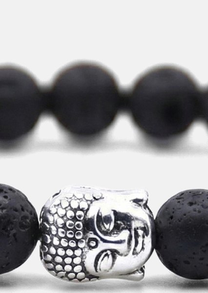 Pulsera de cuentas Obsidian Aura