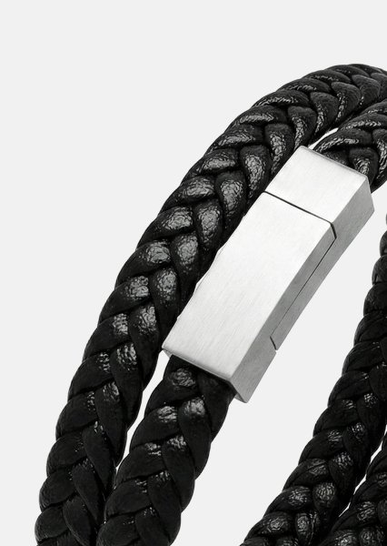 Pulsera de cuero Stellar Grip
