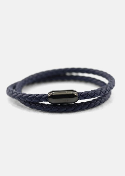 Pulsera de cuero Silent Crest