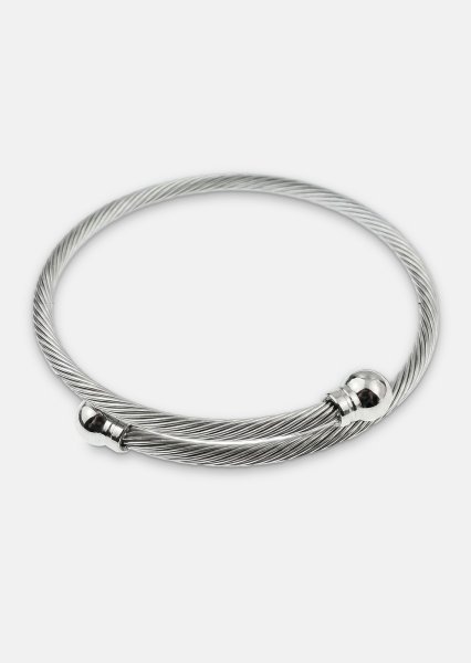 Pulsera Rhyden Span - Chapada en plata