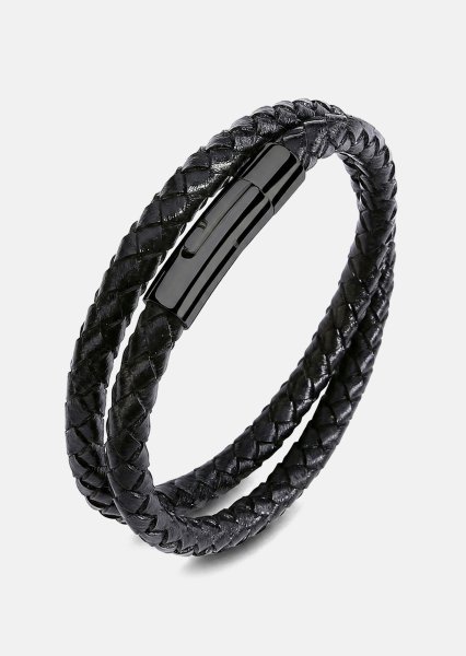 Pulsera de cuero Titan Whisper