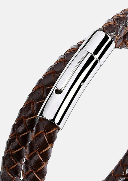 Pulsera de cuero Vanguard Twist