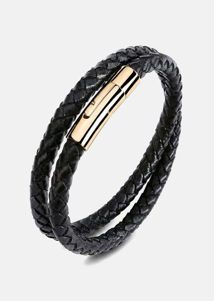 Pulsera de cuero Titan Lattice