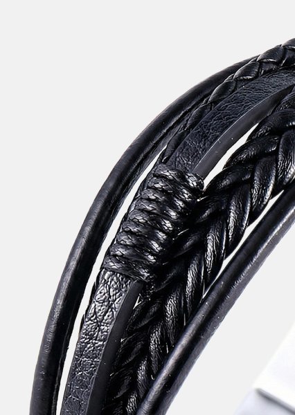 Pulsera de cuero Titan Tranquil