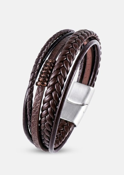 Pulsera de cuero Ember Cadence