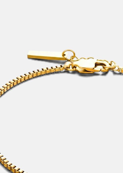 Pulsera Titan Weave - 18k Chapada en oro