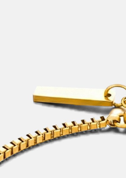 Pulsera Titan Weave - 18k Chapada en oro