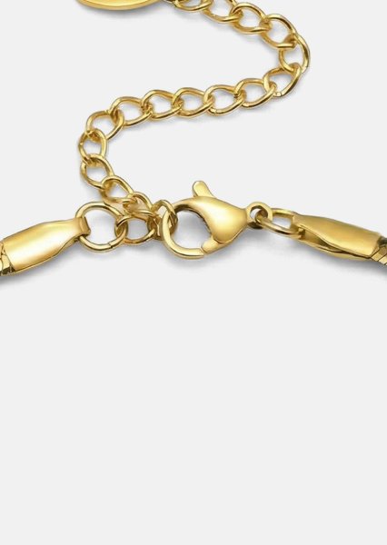 Pulsera Luxe Mesh - 18k Chapada en oro