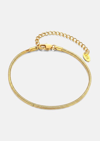 Pulsera Valor Crest - 18k Chapada en oro